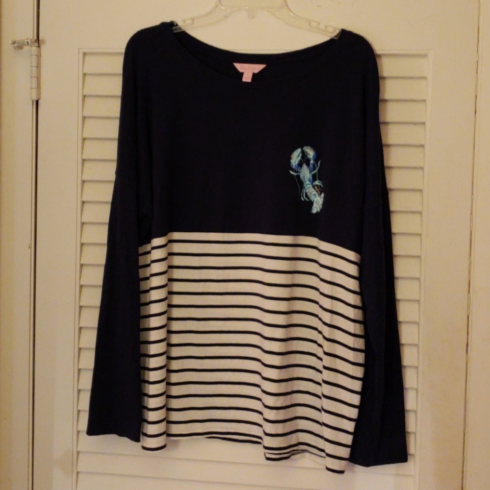 Lilly Pulitzer Finn top sz L